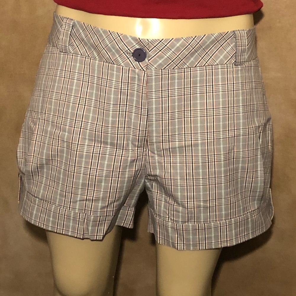 Plaid Shorts, Size XL
